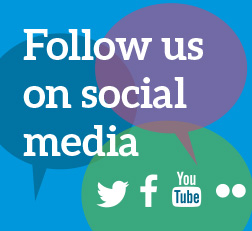 Follow us on social media